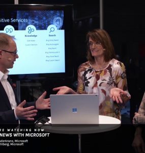 Tech News with Microsoft - Hillevi Anderkrans and Jonas Dahlberg
