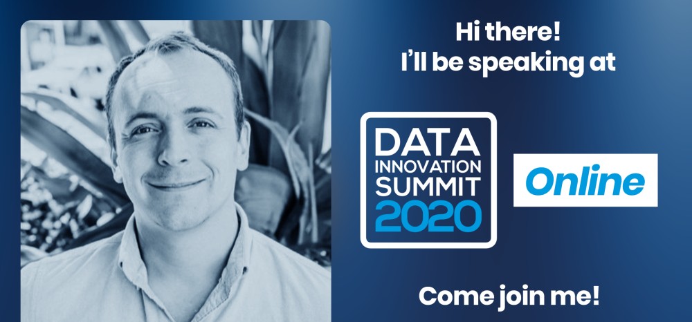 Peter Grabowski speaking at the Data Innovation Summit; Join the Tech Giants at the DIS 2020: Facebook, Google, LinkedIn, Twitter