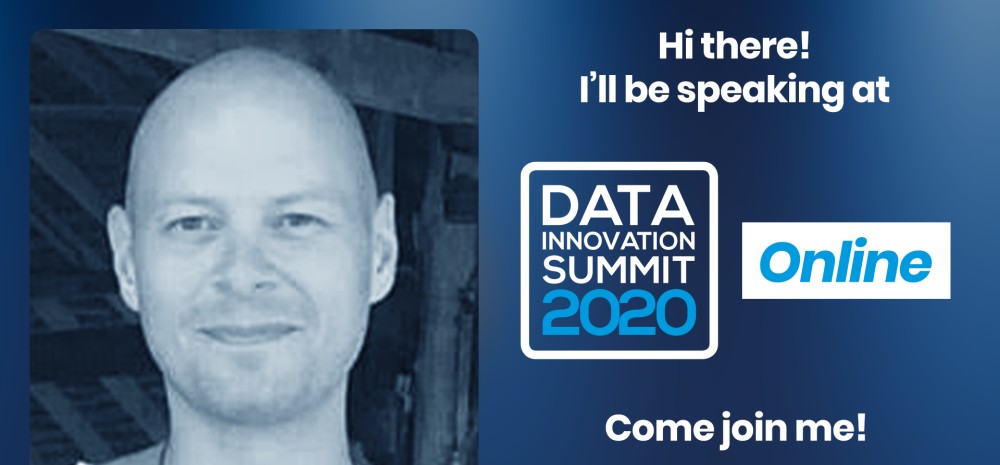 Rich Dutton speaking at the Data Innovation Summit; Join the Tech Giants at the DIS 2020: Facebook, Google, LinkedIn, Twitter