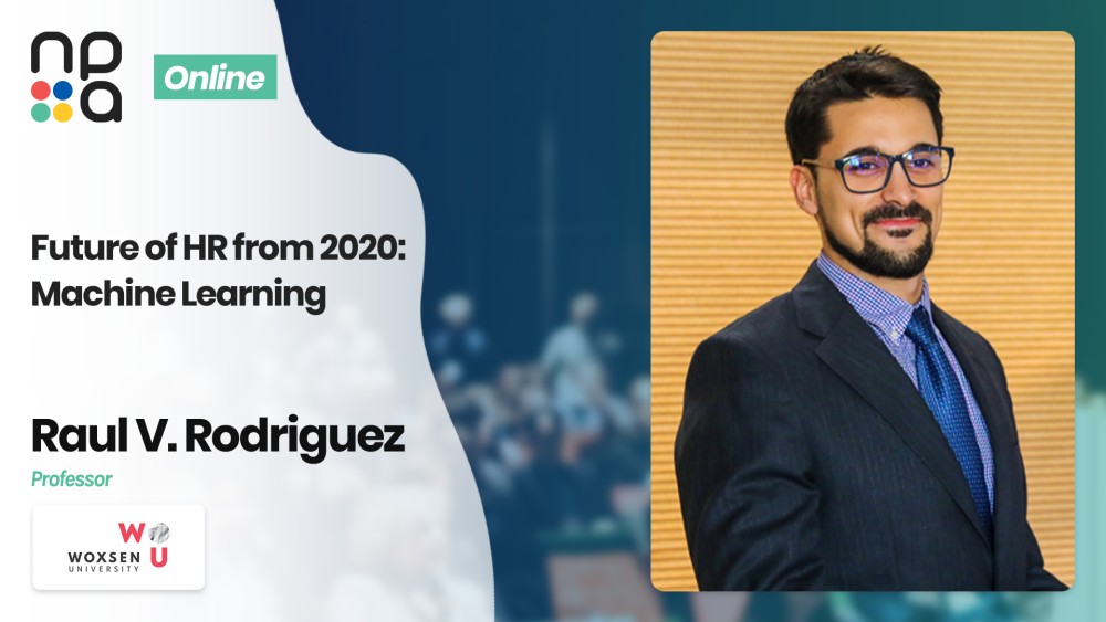 Dr. Raul V. Rodriguez, Dean at Woxsen School of Business, Woxsen University speaking at the Nordic People Analytics Summit 2020