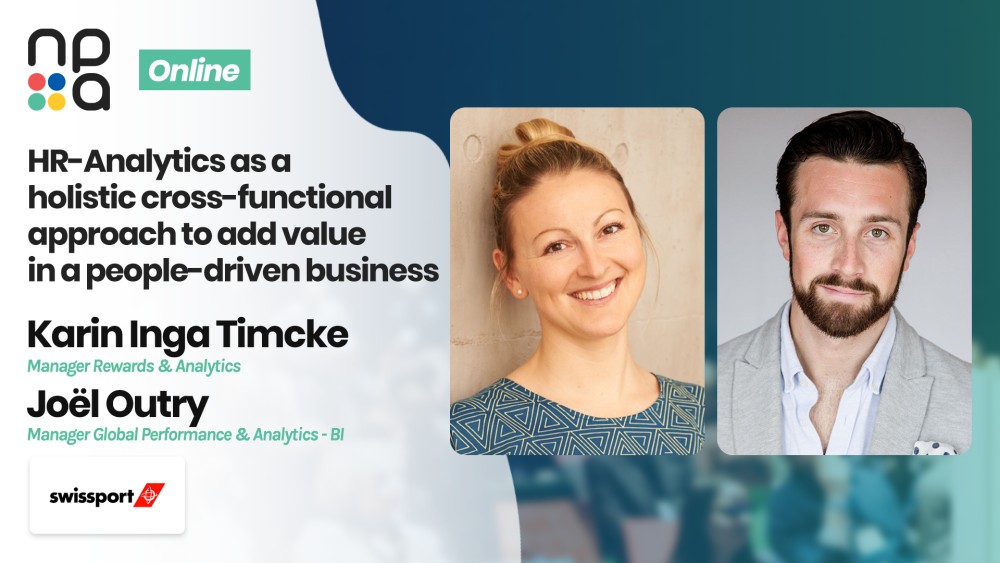 Karin Inga Timcke, Manager Rewards & Analytics & Joël Outry, Manager Global Performance & Analytics, Business Intelligence at Swissport International