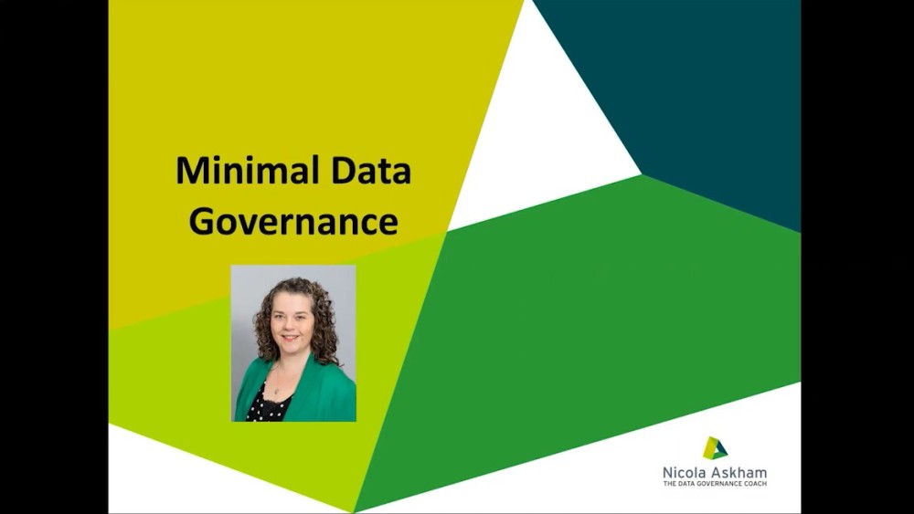 Nicola Askham presenting at the Data Innovation Summit 2020