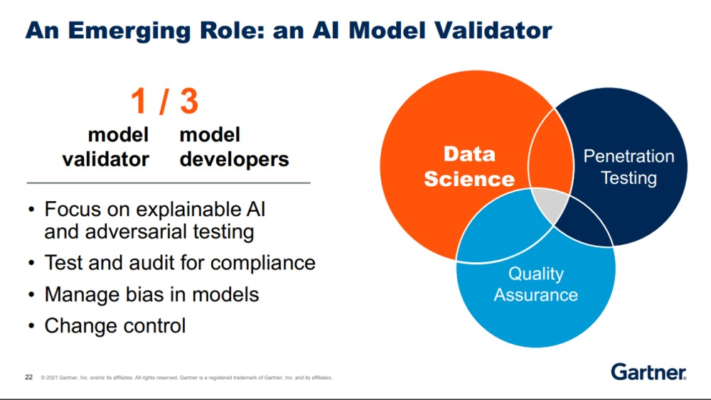 An Emerging Role: An AI Model Validator