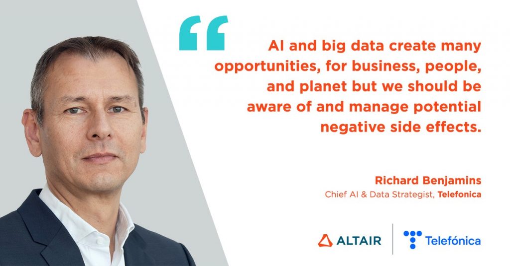 Dr. Richard Benjamins, Chief AI & Data Strategist at Telefonica.