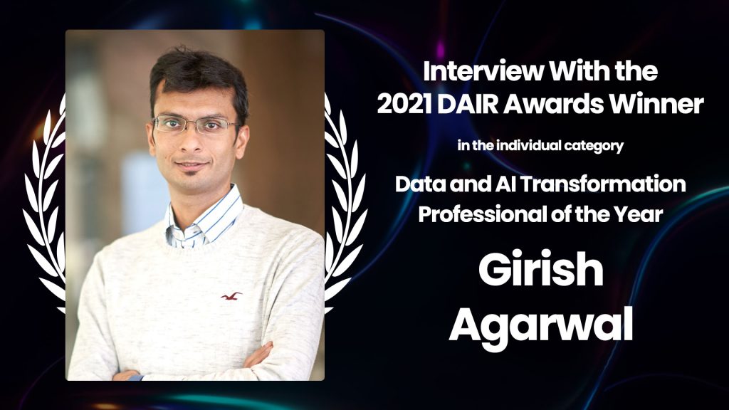 Girish Agarwal - DAIR Awards Winner