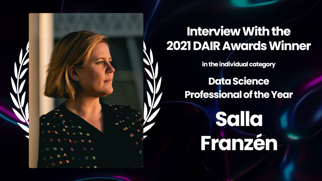 Salla Franzen - DAIR Awards Winner