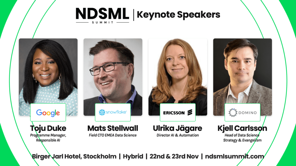 Keynote Speakers at the 2022 edition of the NDSML Summit