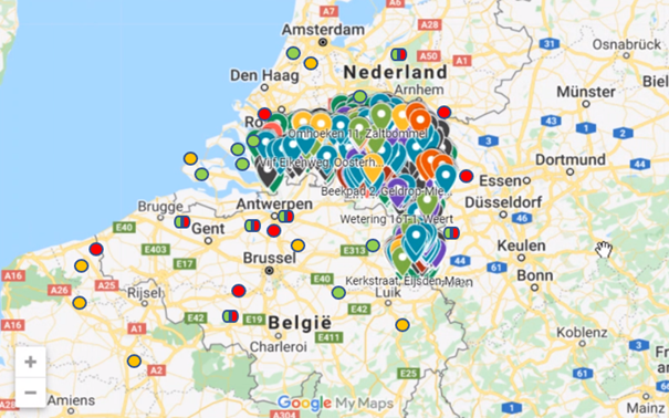 Map, cities, infrastructure, EV charging, electric vehicles 