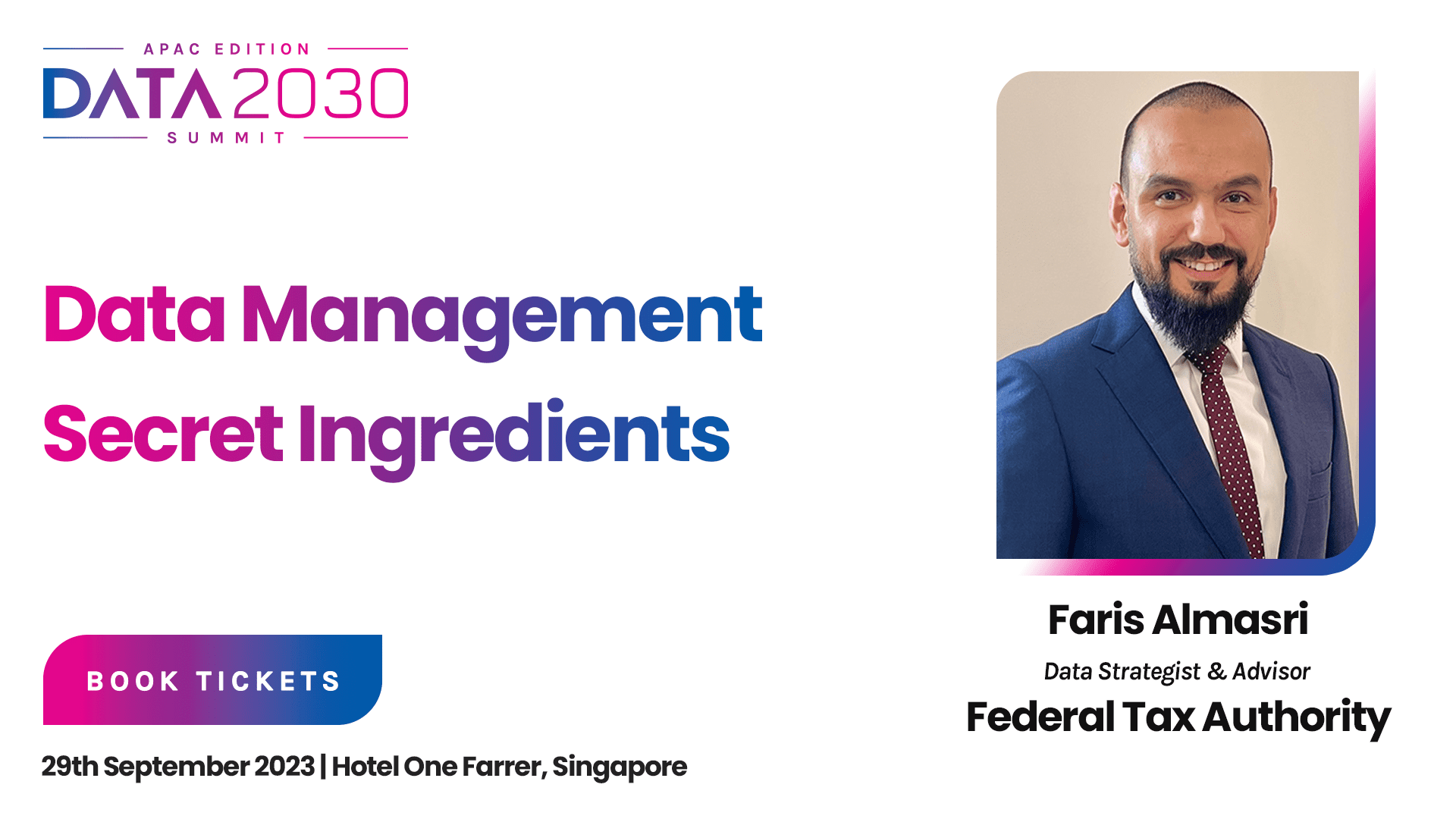 Data Management Secret Ingredients Faris Almasri Federal Tax Data management secret ingredients faris almasri federal tax