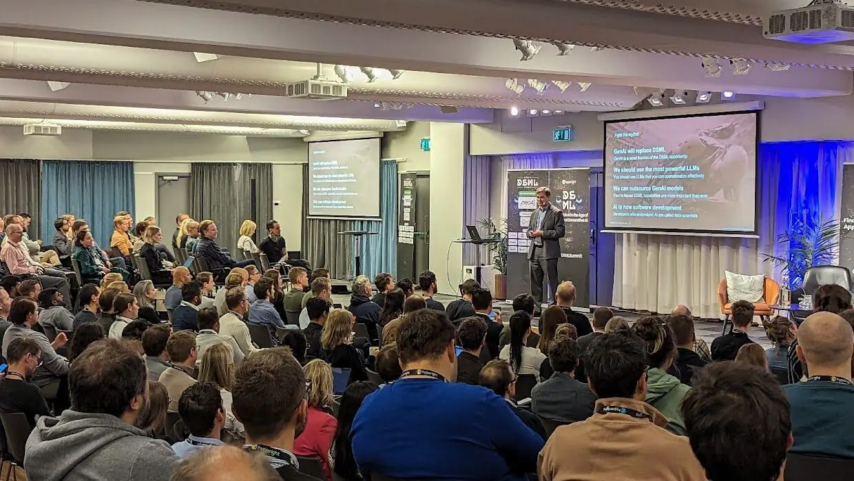 Keynote Speaker at the NDSML Summit 2023 in Stockholm
