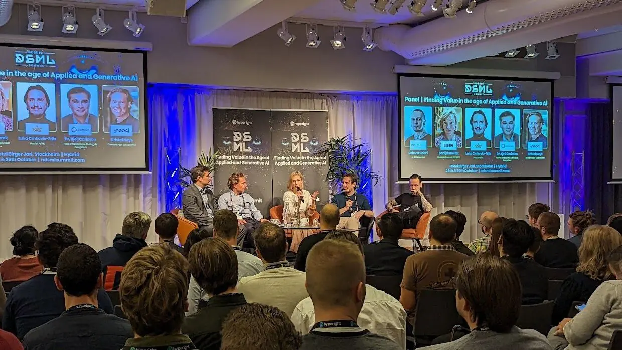 Panel Discussion at the NDSML Summit 2023 in Stockholm
