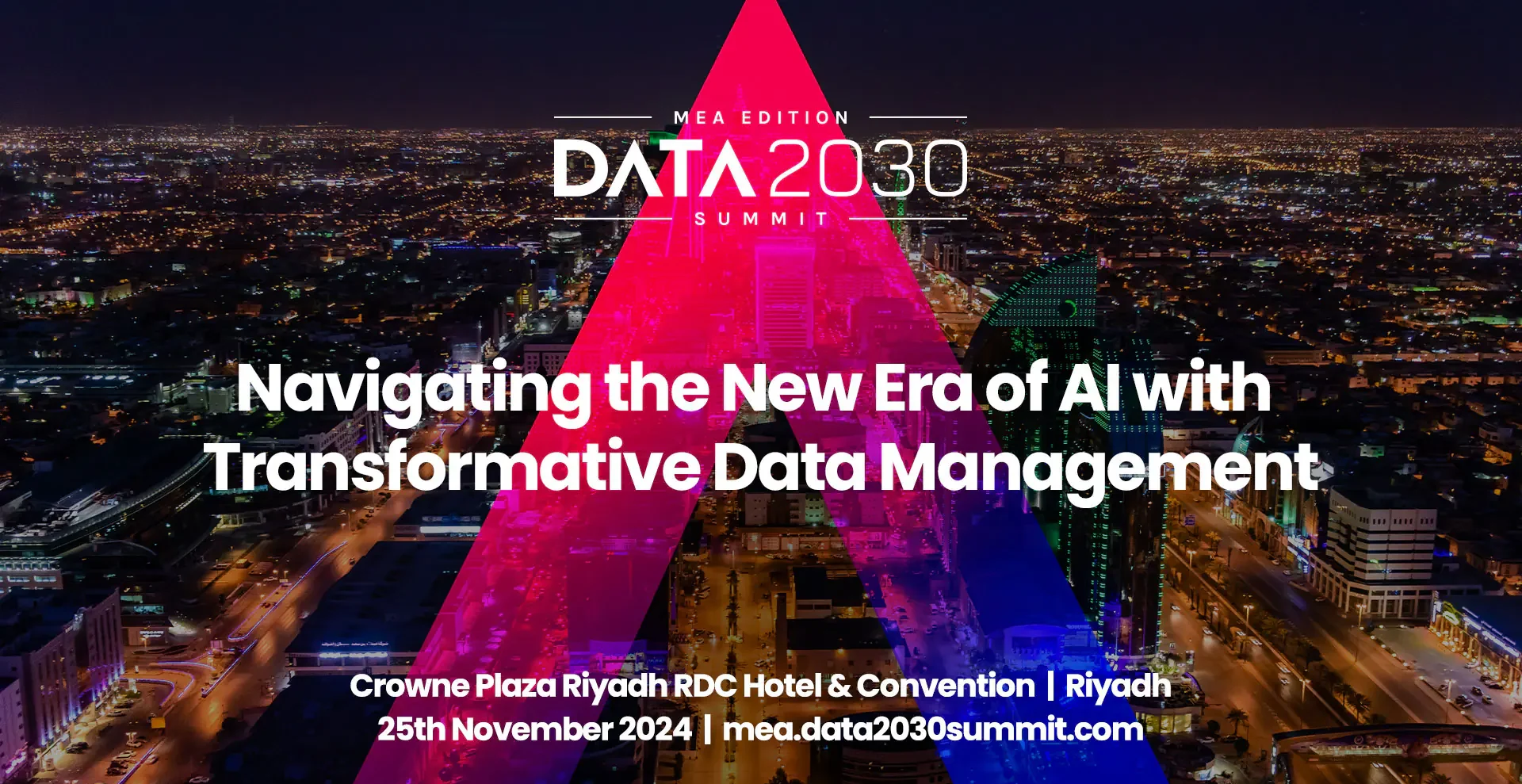 Data 2030 Summit MEA 2024, Riyadh