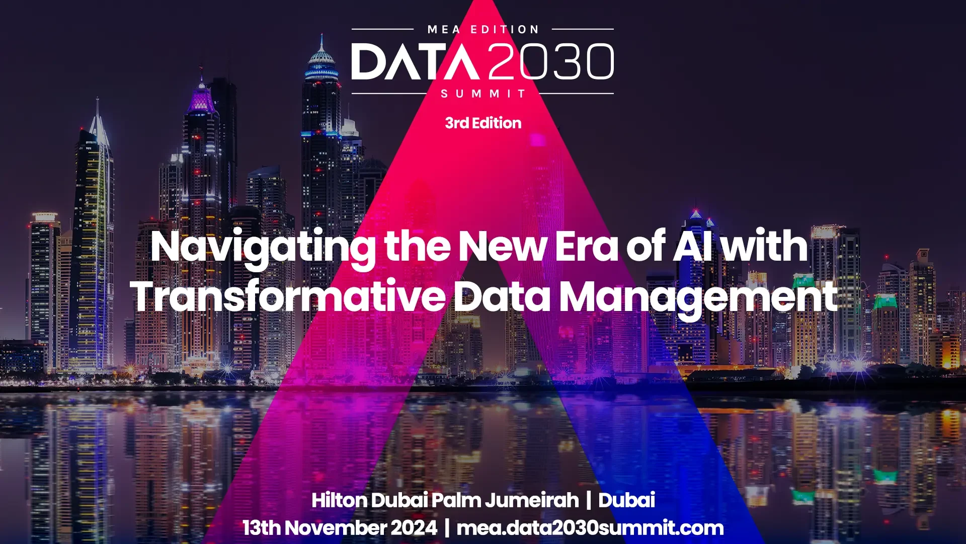 Data 2030 Summit MEA 2024, Dubai