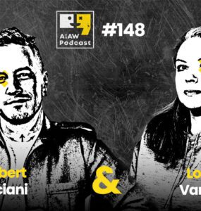 AIAW Podcast Episode 148 - Robert Luciani and Louise Vanerell