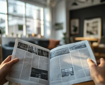 Man Reading a Newspaper