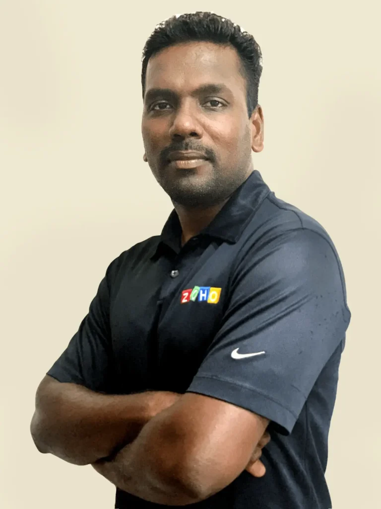 Clarence Rozario, Global Head of Zoho Analytics Business